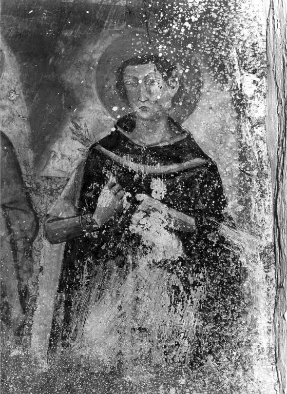 Santo (dipinto) - ambito laziale (sec. XIV)