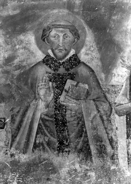 Santo (dipinto) - ambito laziale (sec. XIV)
