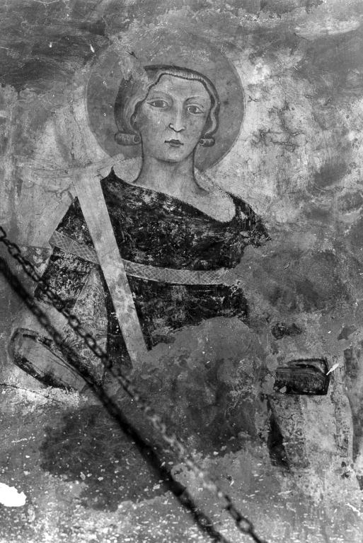 Santo (dipinto) - ambito laziale (sec. XIV)