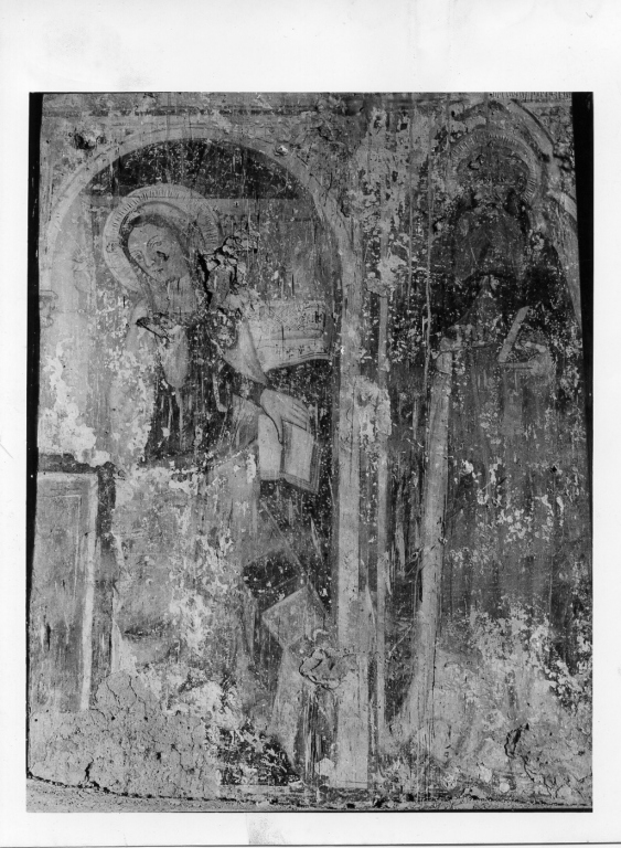 Madonna annunciata (dipinto) - ambito napoletano (fine/inizio secc. XIV/ XV)