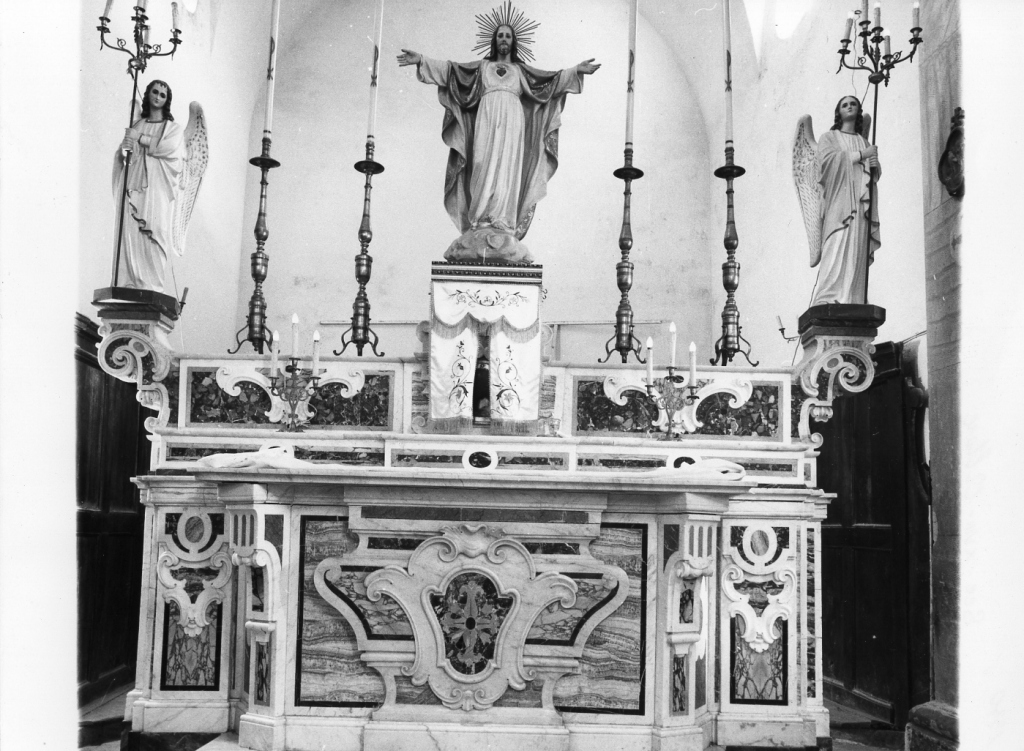 altare - a mensa - ambito laziale (sec. XVIII)