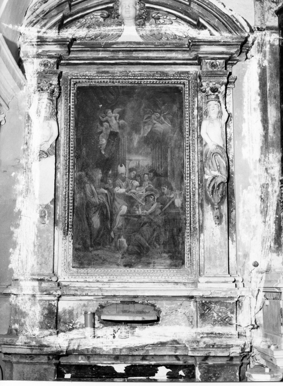 circoncisione di Gesù Bambino (dipinto) - ambito laziale (sec. XVII)