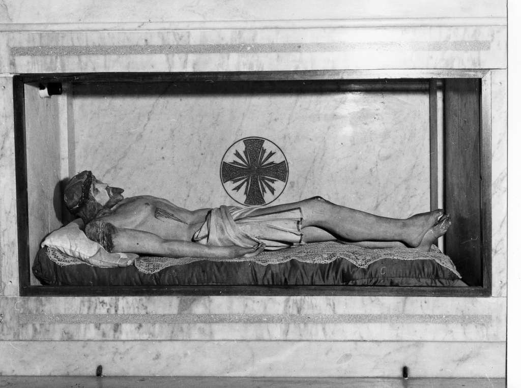 Cristo deposto dalla croce (scultura) - ambito laziale (fine/inizio secc. XIX/ XX)