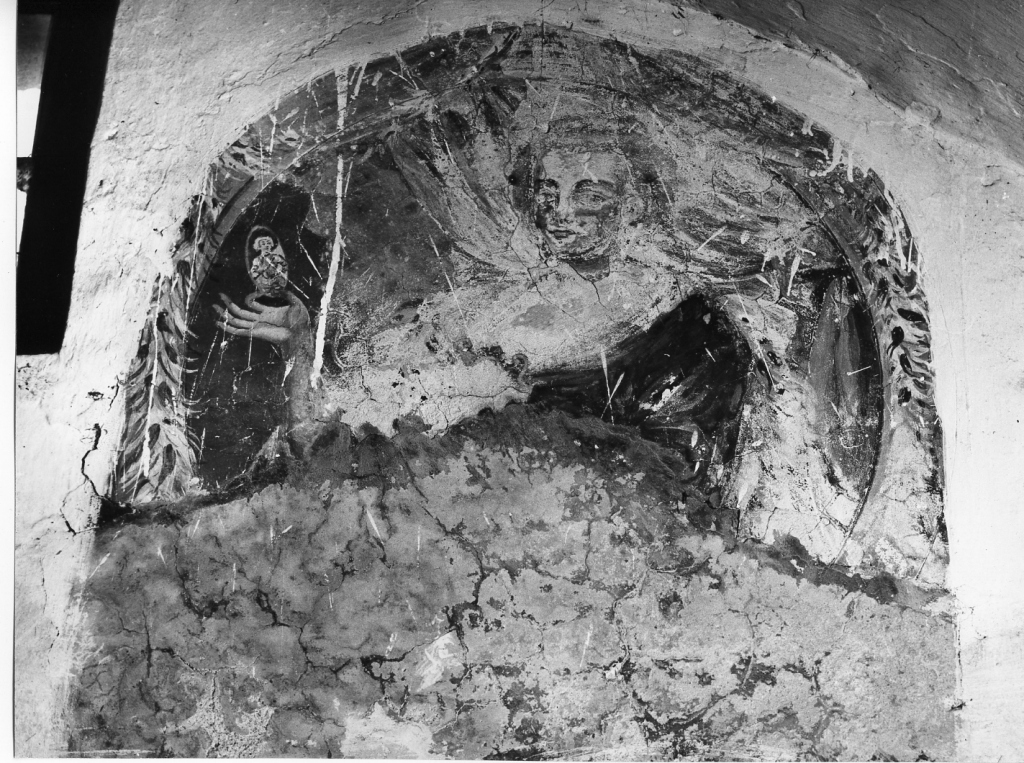 testa di donna (dipinto) - ambito Italia centro-meridionale (sec. XVIII)