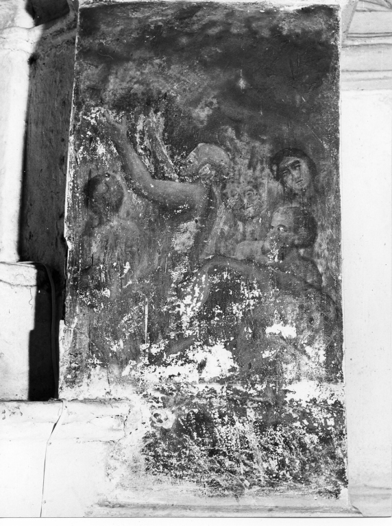 anime del purgatorio (dipinto) - ambito napoletano (prima metà sec. XX)