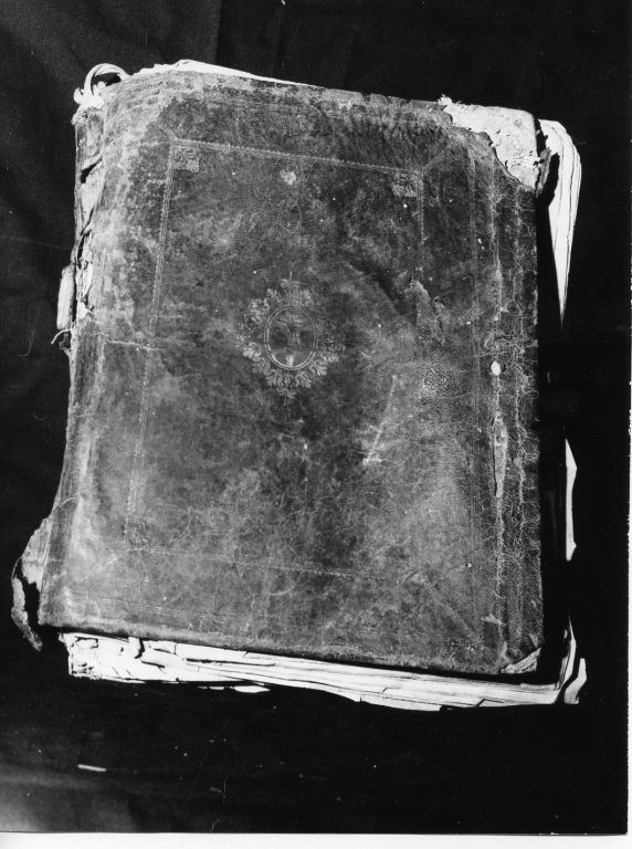 coperta di libro liturgico - ambito laziale (sec. XVIII)