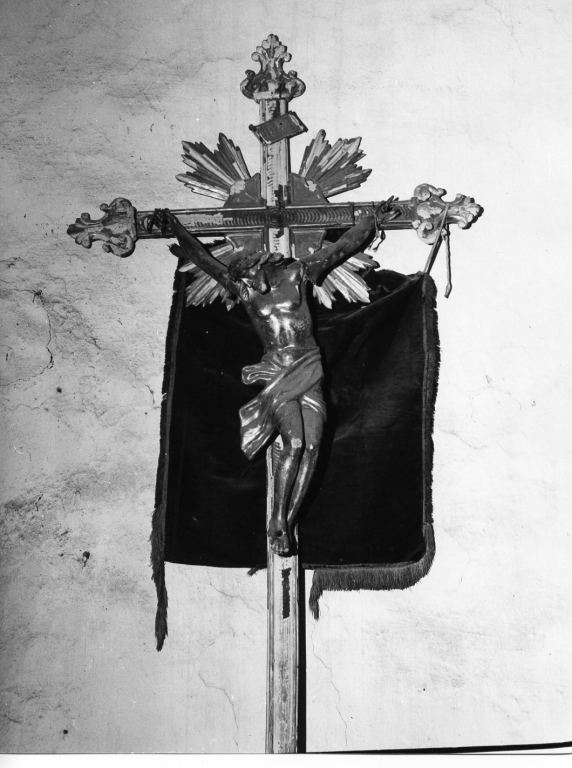 croce processionale - ambito laziale (sec. XIX)