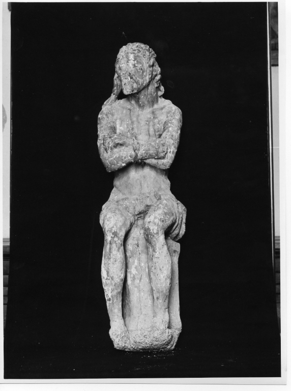 Cristo alla colonna (scultura) - ambito laziale (sec. XVII)