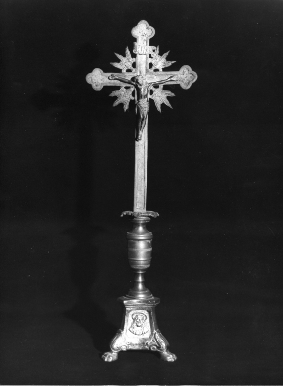 croce d'altare - ambito laziale (sec. XIX)
