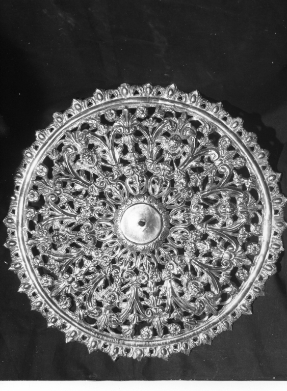 aureola di statua - ambito laziale (fine/inizio secc. XIX/ XX)