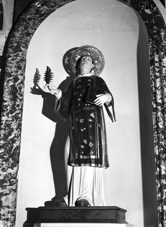 San Lorenzo (scultura) - ambito laziale (fine/inizio secc. XVII/ XVIII)