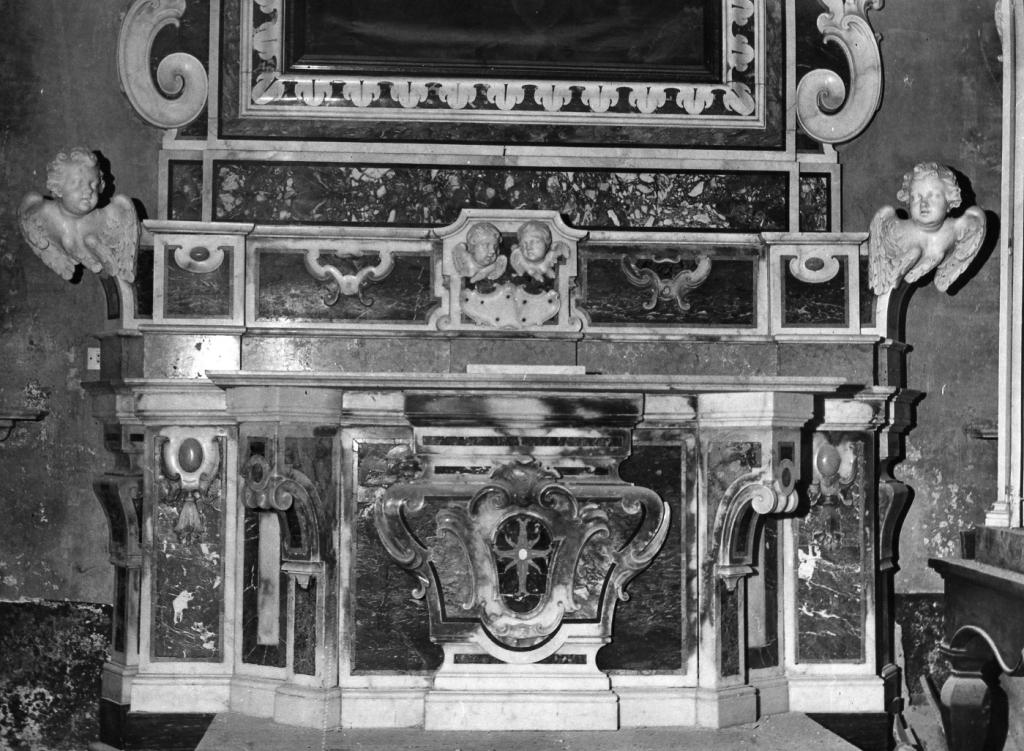 altare - a cofano - ambito laziale (sec. XVIII)