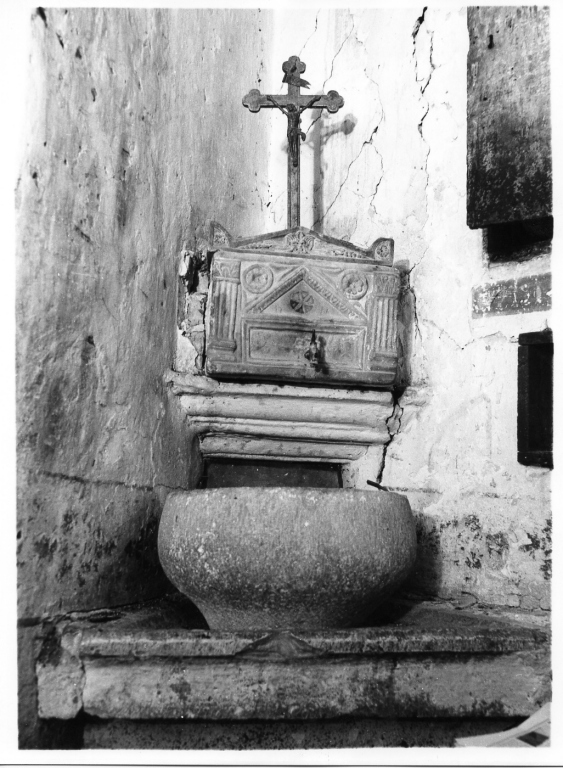 urna cineraria - ambito laziale (fine/inizio secc. III/ IV)