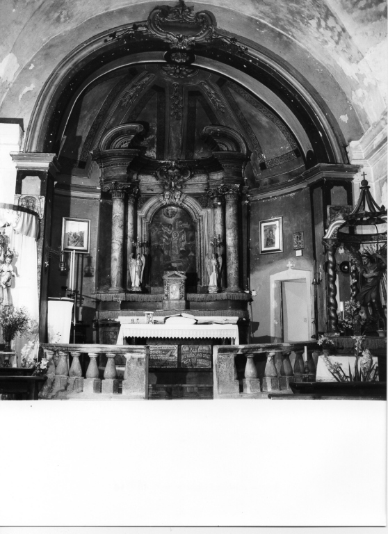 altare - a edicola - ambito laziale (sec. XVIII)