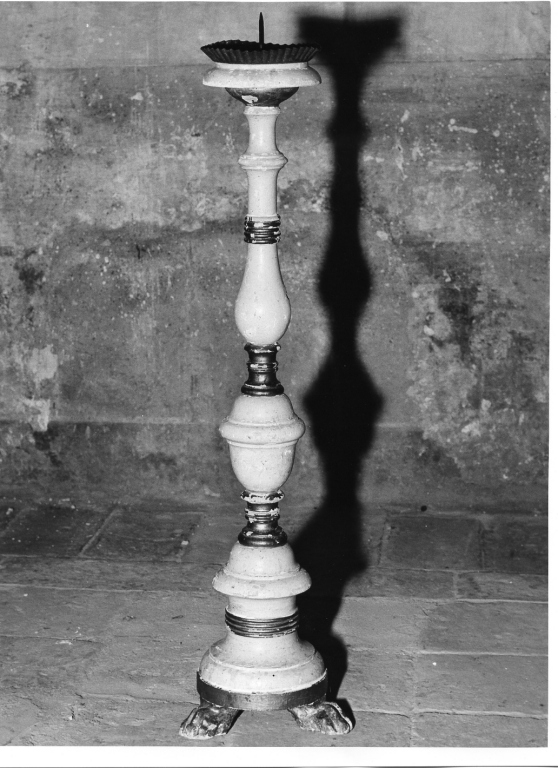 candeliere, serie - ambito laziale (sec. XVIII)