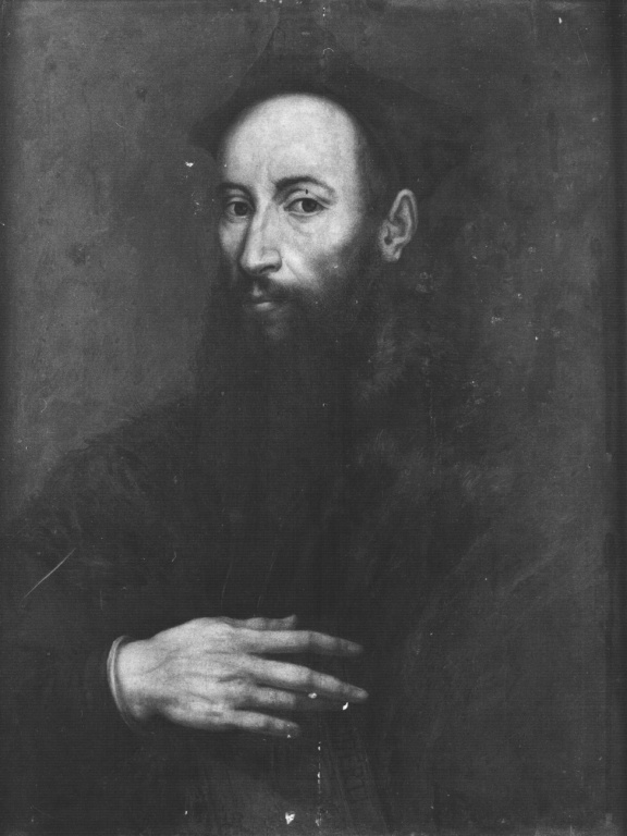 Ritratto di monsignor Giovanni della Casa (dipinto) di Del Conte Jacopino (sec. XVI)