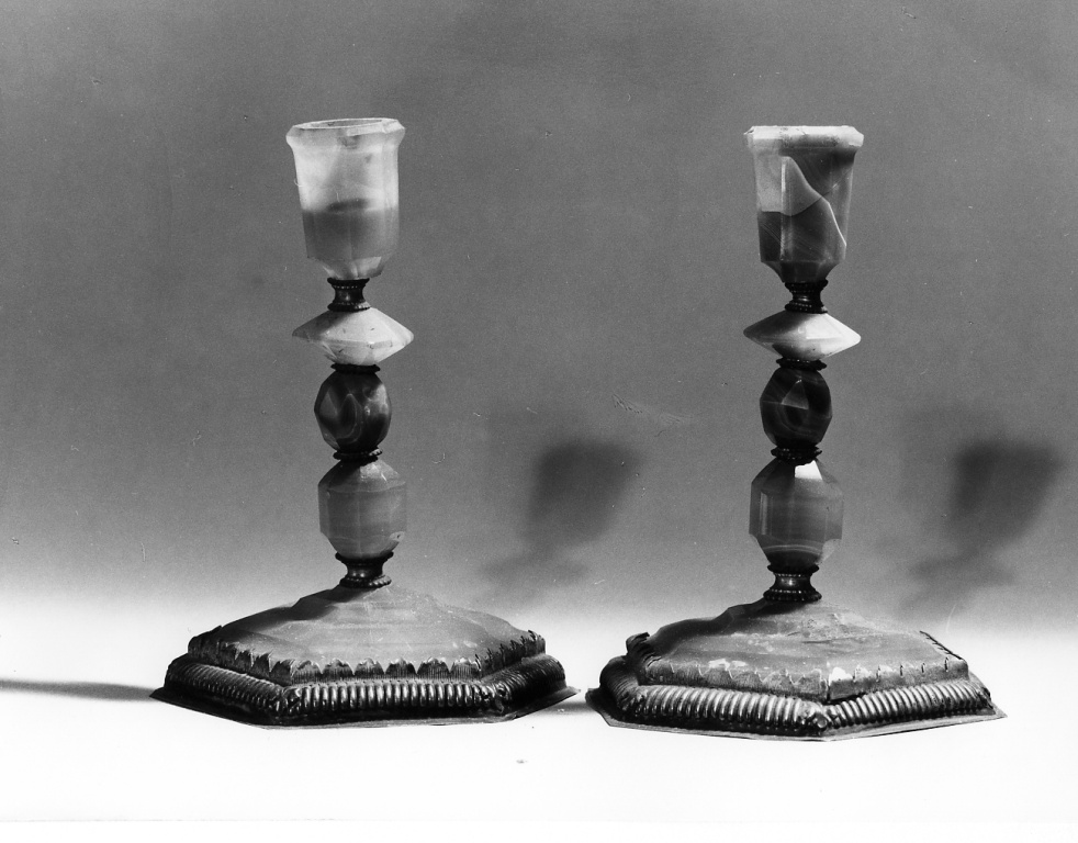 candeliere - botteghe granducali fiorentine (metà sec. XVIII)