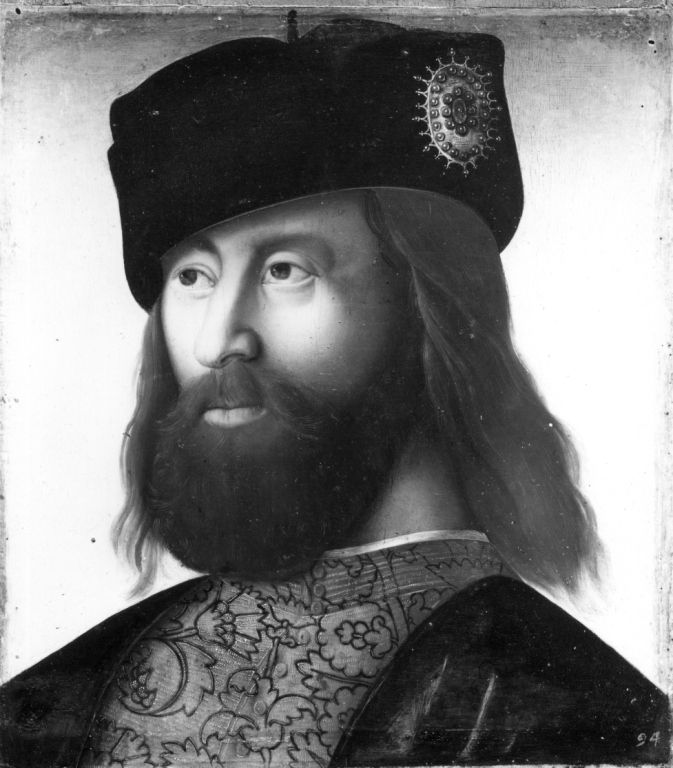 ritratto d'uomo (dipinto) - ambito veneto (primo quarto sec. XVI)