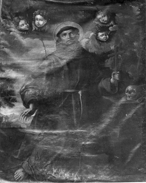 San Francesco d'Assisi (dipinto) - ambito laziale (fine/inizio secc. XVII/ XVIII)