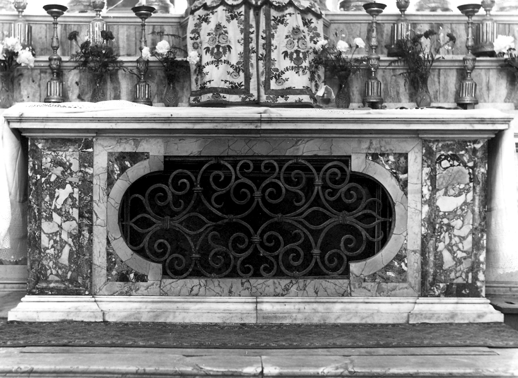 altare - ambito laziale (ultimo quarto sec. XVIII)