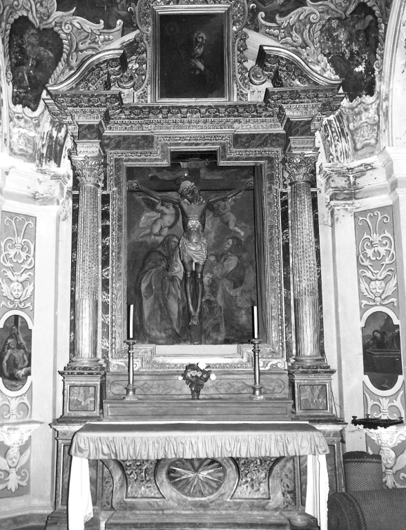 altare - ambito laziale (metà sec. XVII)