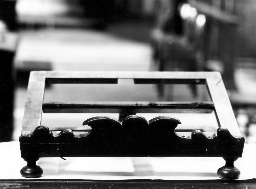 leggio d'altare - ambito laziale (inizio sec. XVIII)