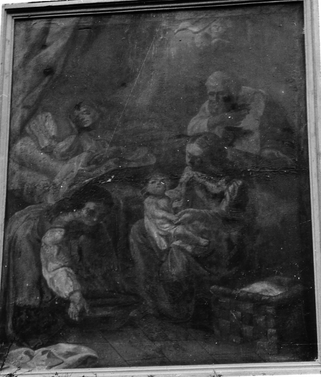 nascita di Maria Vergine (dipinto) - ambito laziale (sec. XVIII)