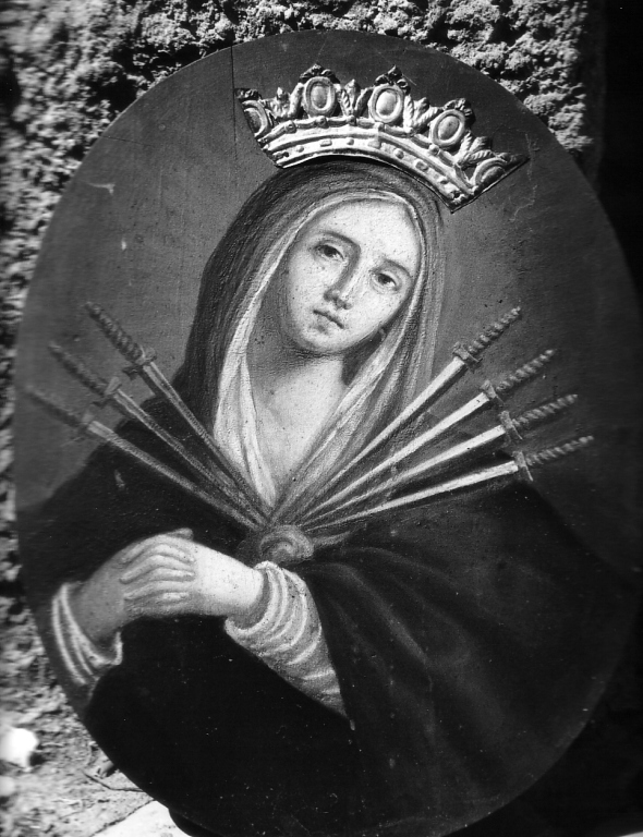 Madonna Addolorata (dipinto) - ambito laziale (sec. XIX)