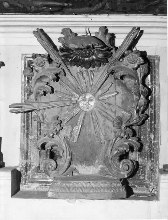 tronetto per esposizione eucaristica - ambito abruzzese (sec. XVIII)