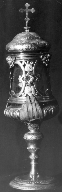 reliquiario - ambito laziale (prima metà sec. XVIII)