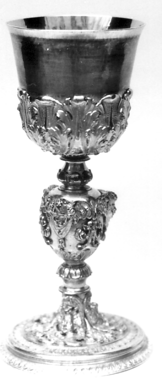 calice - ambito laziale (sec. XVII)