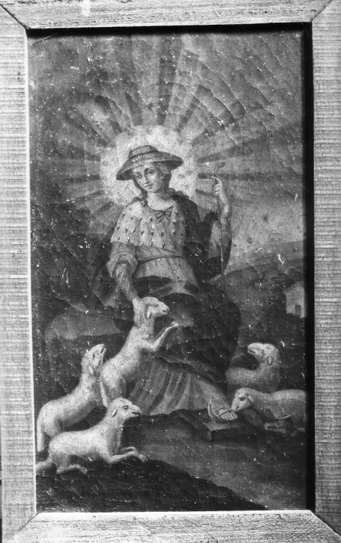 Madonna pastorella (dipinto) - ambito laziale (sec. XIX)