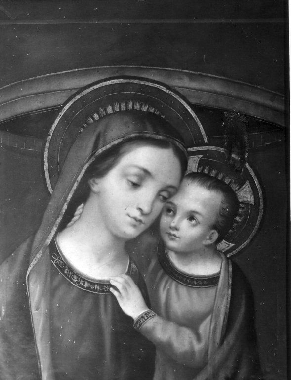 Madonna con Bambino (dipinto) - ambito laziale (sec. XIX)