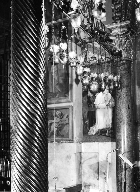 lampada ad olio, serie - ambito laziale (sec. XIX)