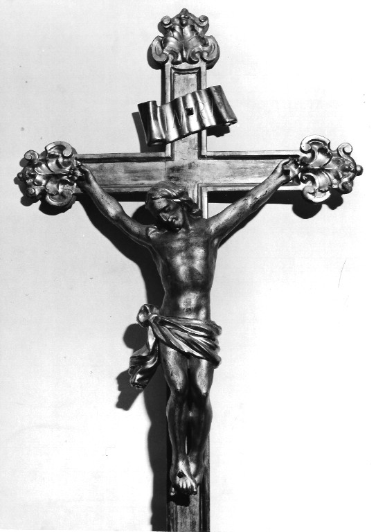 Cristo (croce d'altare) - ambito laziale (fine/inizio secc. XVIII/ XIX)