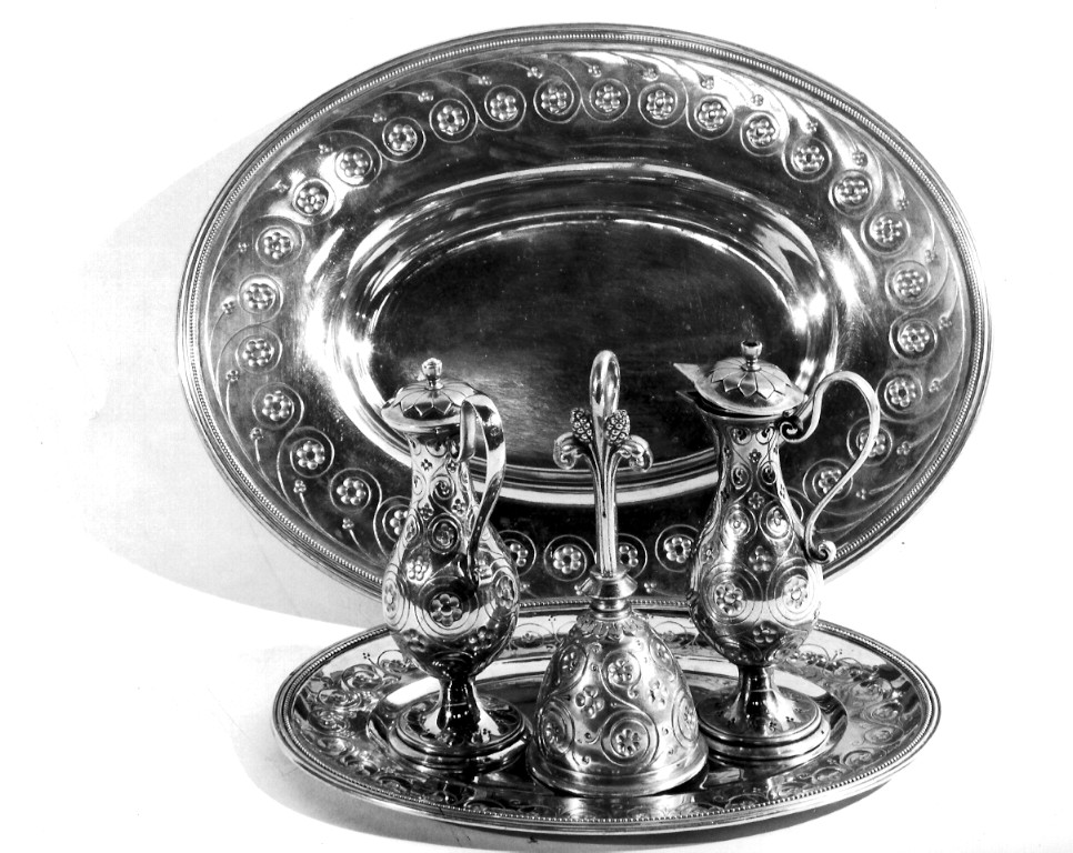 ampolline, coppia - ambito laziale (sec. XIX)