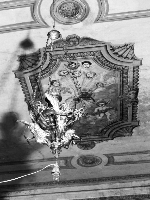 lampadario - ambito laziale (prima metà sec. XX)