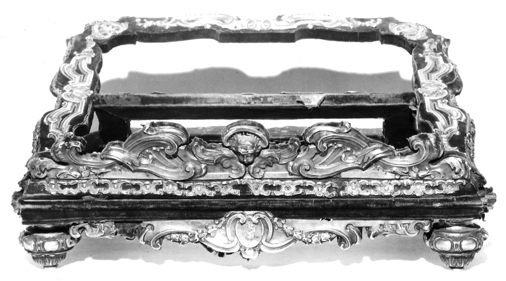 leggio a piede - ambito laziale (sec. XVIII)