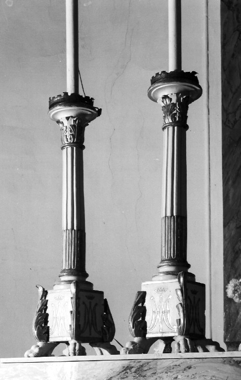 candelabro, serie - ambito laziale (sec. XIX)