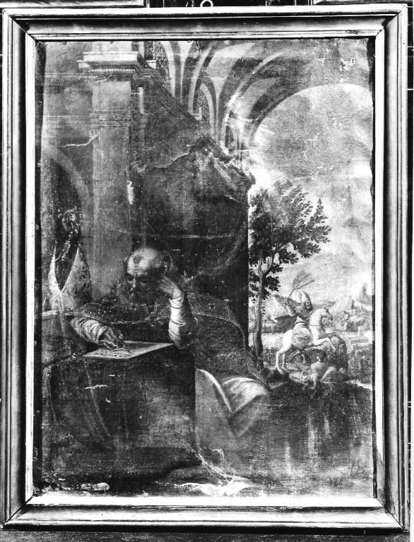 Sant'Ambrogio (dipinto) - ambito lombardo (fine/inizio secc. XVI/ XVII)