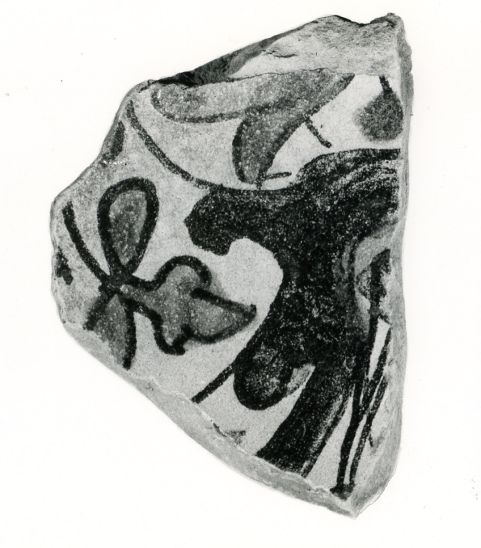 ciotola, frammento - manifattura laziale (prima metà sec. XV)