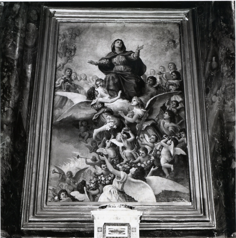 assunzione della Madonna (dipinto) - ambito laziale (fine sec. XVIII)