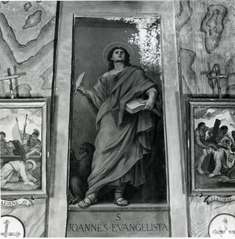 San Giovanni Evangelista (dipinto) - ambito laziale (sec. XIX)