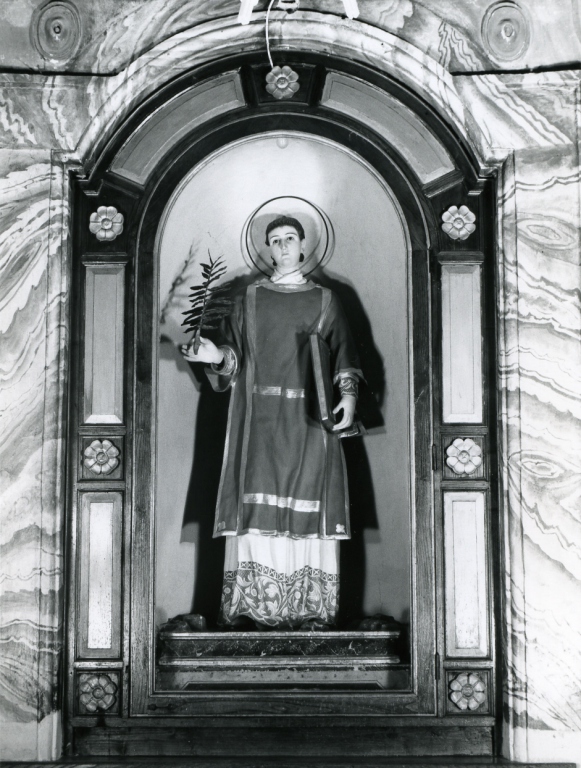 Santo Stefano (statua processionale) - ambito laziale (sec. XIX)