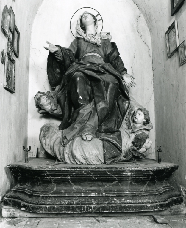 Madonna Assunta (statua) - ambito romano (sec. XVIII)