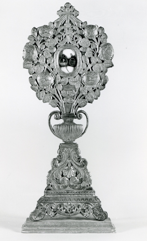 reliquiario - ambito romano (prima metà sec. XIX)