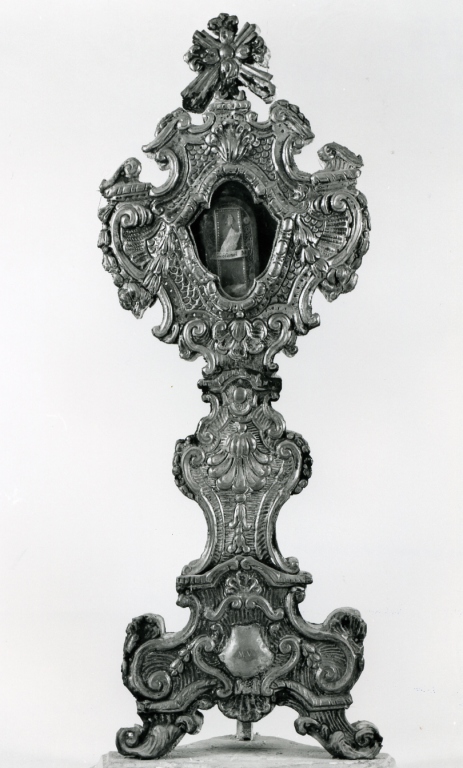 reliquiario - ambito romano (seconda metà sec. XVIII)