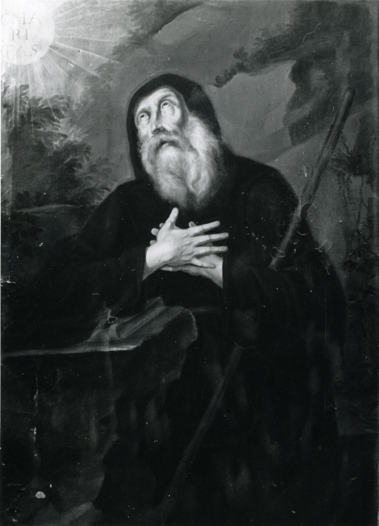 San Francesco di Paola (dipinto) - ambito romano (fine/inizio secc. XVII/ XVIII)