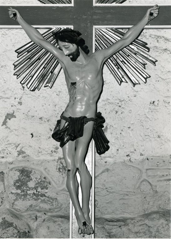 Cristo crocifisso (croce d'altare) - ambito romano (sec. XVIII)