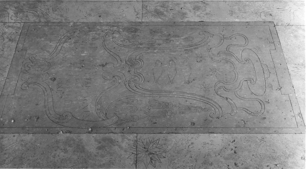 lapide - bottega laziale (sec. XVIII)